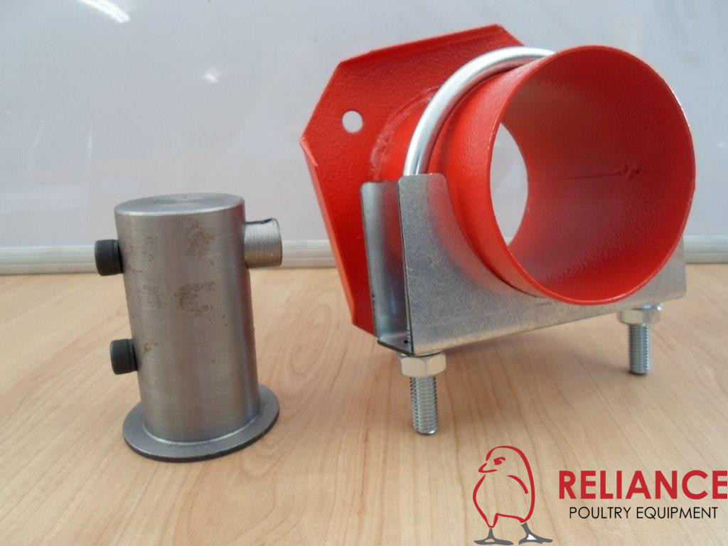 DIRECT DRIVE TUBE & ANCHOR ASSEMBLY 90MM Reliance Poultry Equipment